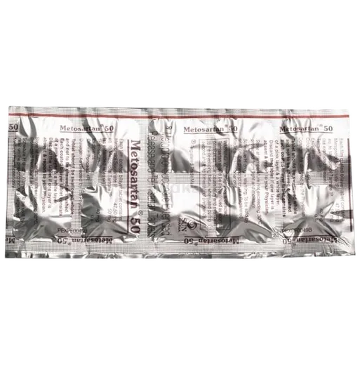 metosartan 50mg tablet 10's